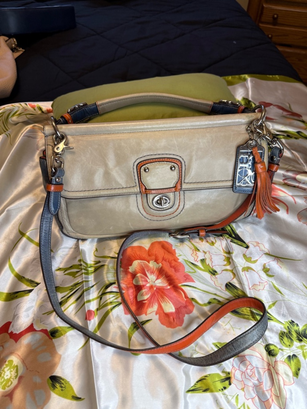 Coach Legacy Willis 70th Anniversary Limited Ed. Colorblock Leather Crossbody
